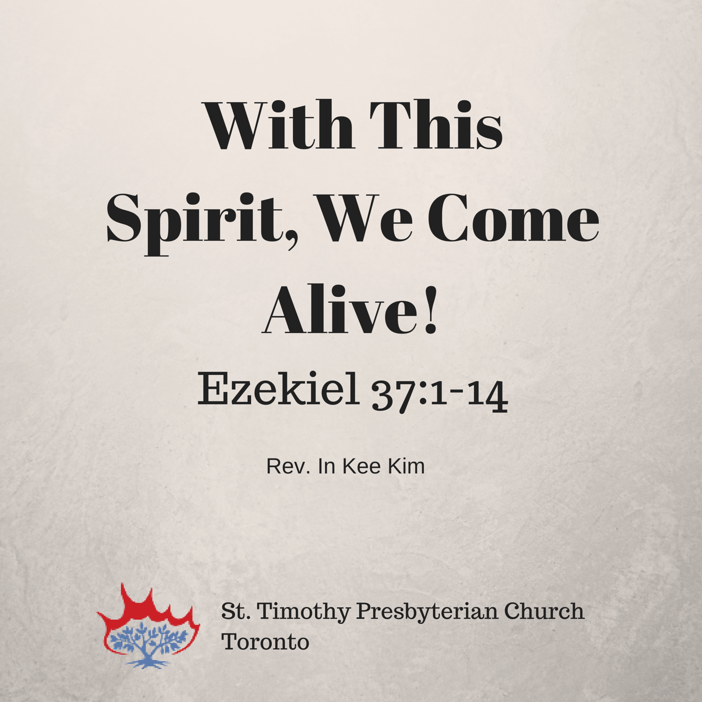St Timothy Presbyterian Church in Toronto: Sermons