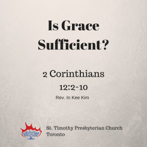 Is Grace Sufficient?