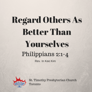 Regard Others As Better Than Yourself