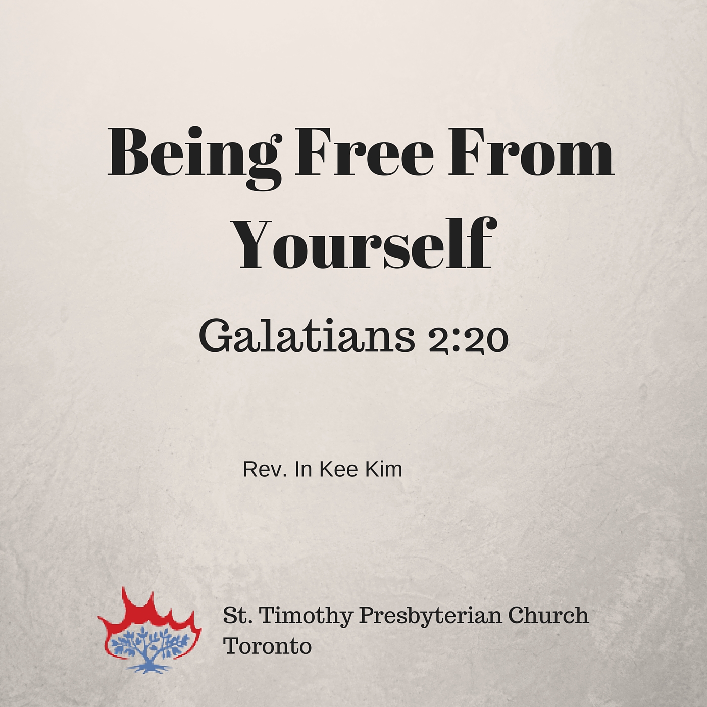 St Timothy Presbyterian Church in Toronto: Sermons