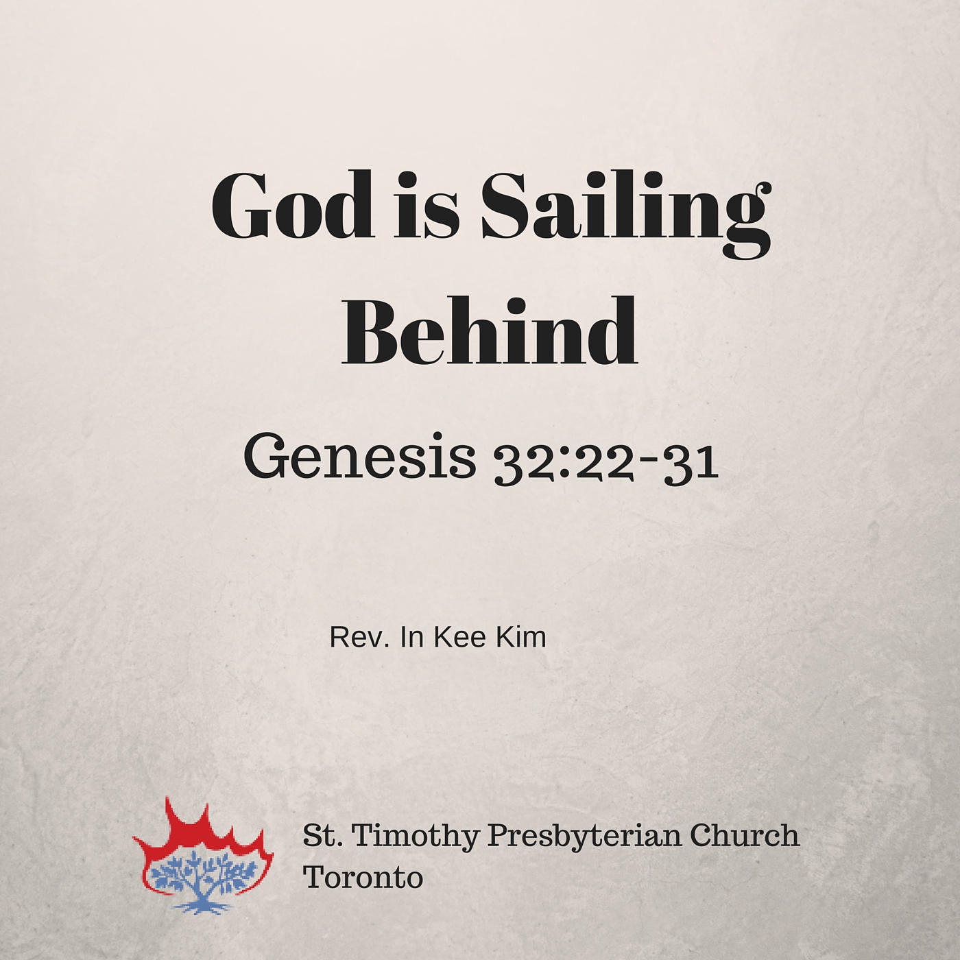 St Timothy Presbyterian Church in Toronto: Sermons