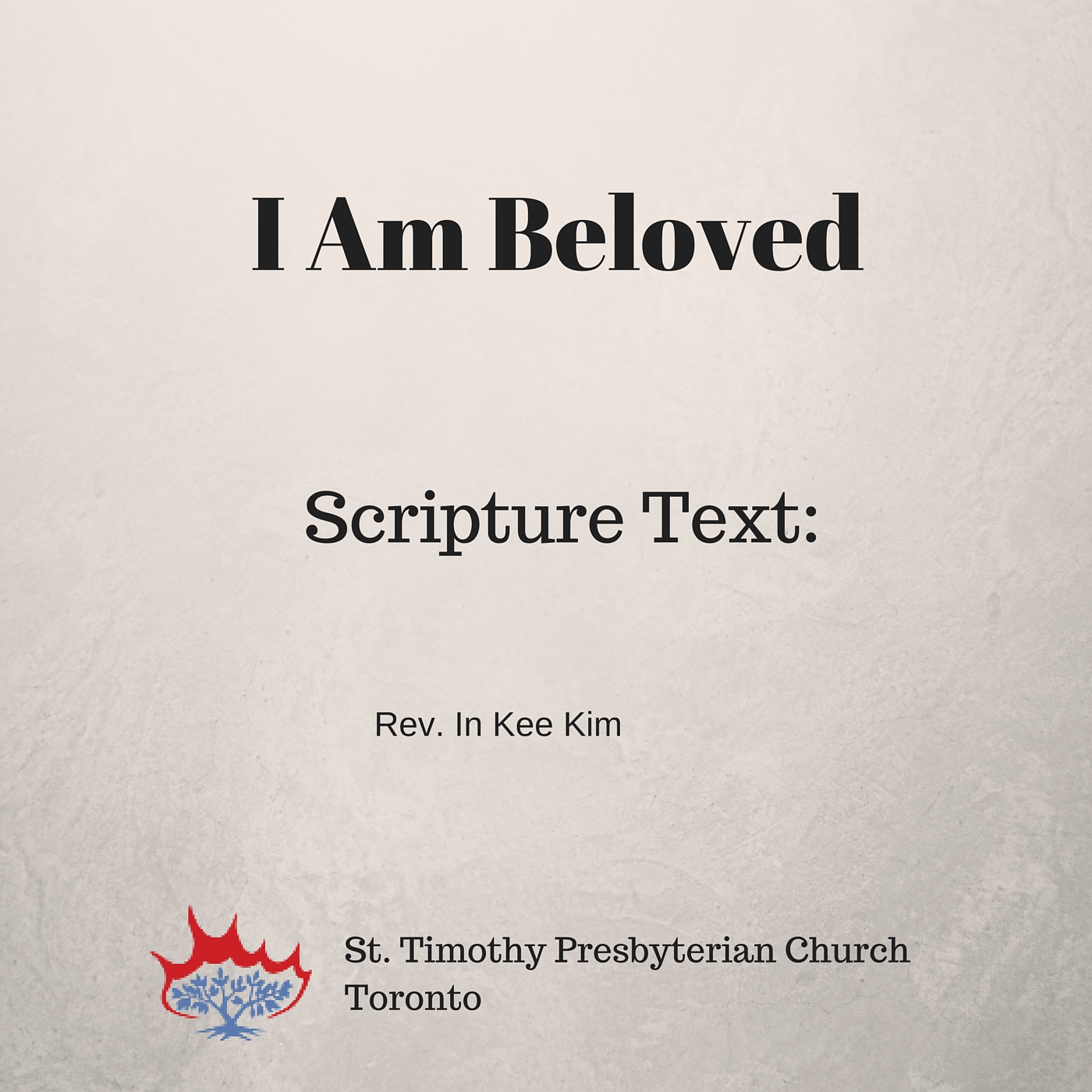 St Timothy Presbyterian Church in Toronto: Sermons