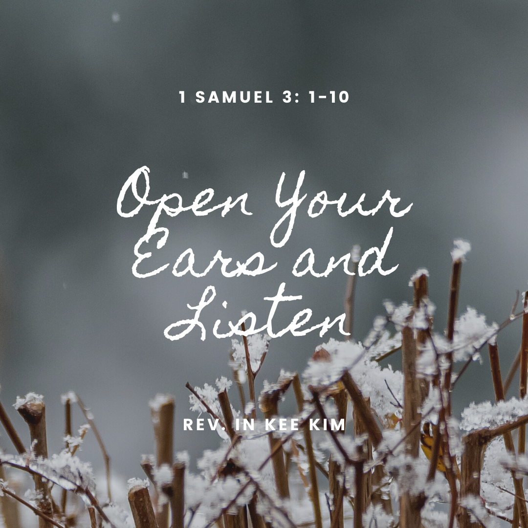 Open Your Ears and Listen St Timothy Presbyterian Church