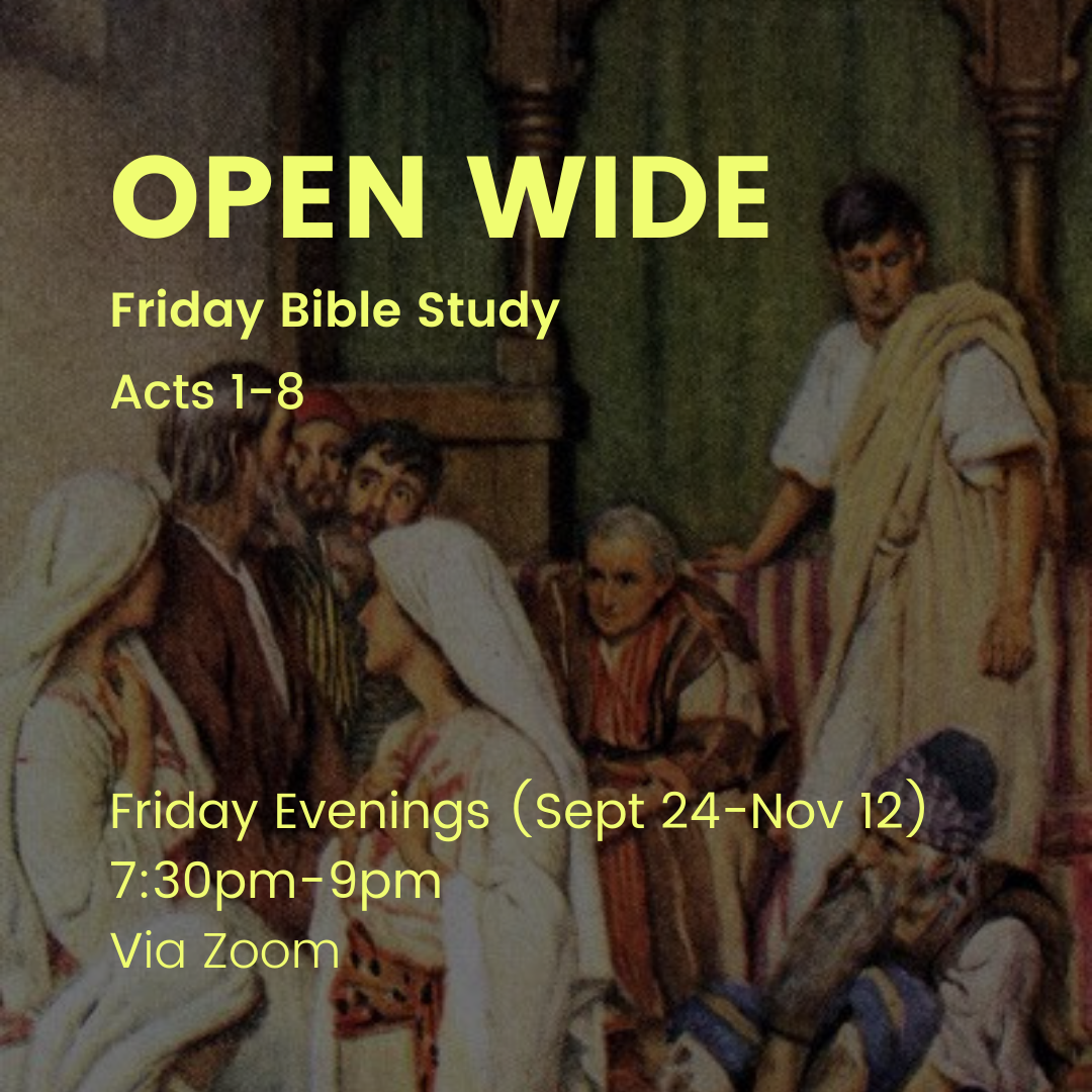 St Timothy Presbyterian Church in Toronto: Bible Studies