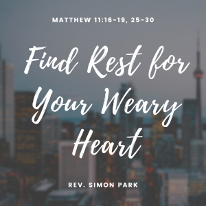 Find Rest for Your Weary Heart