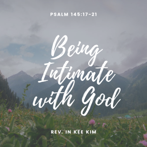 Being Intimate with God