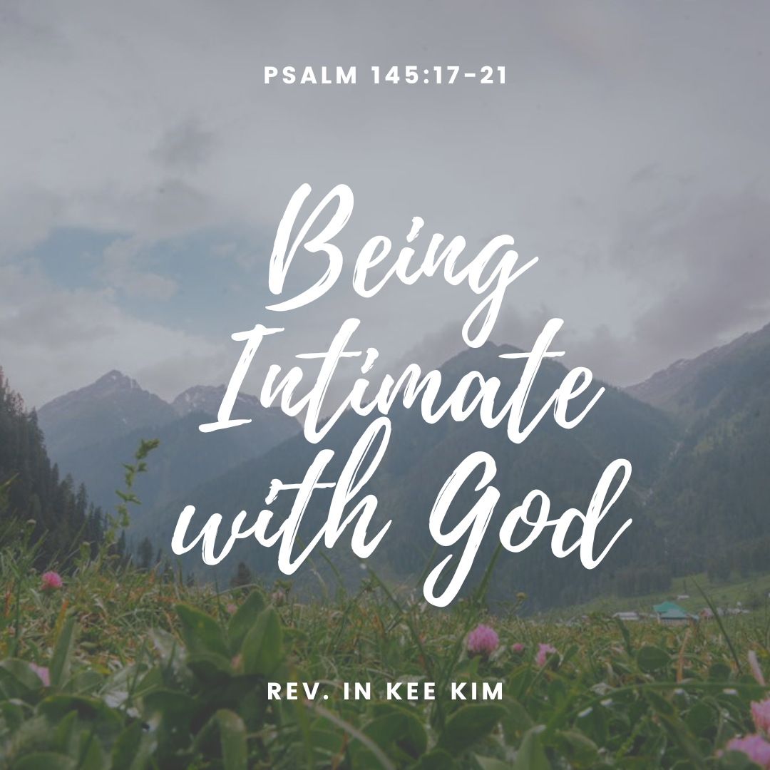 Being Intimate with God