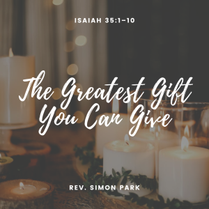 The Greatest Gift You Can Give