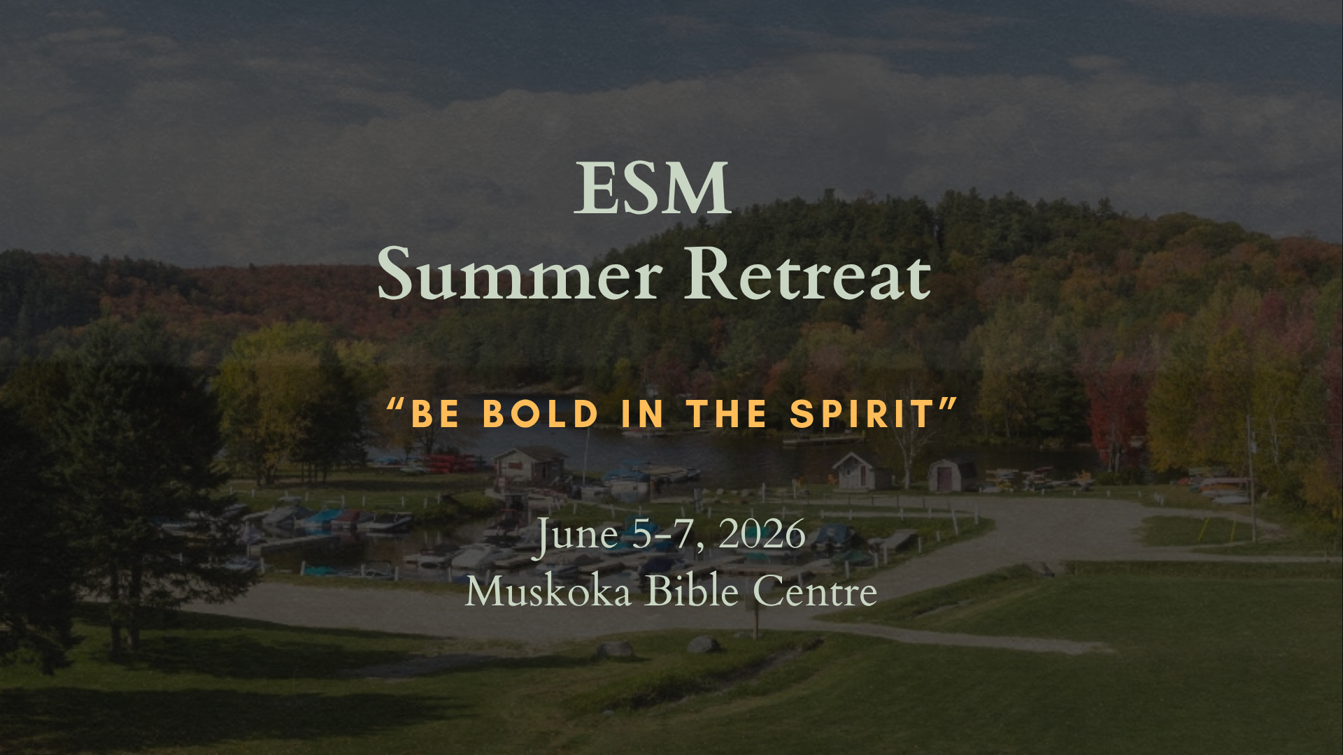 Be Bold In The Spirit!